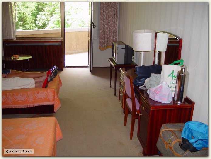Bedroom, Hyangsan Hotel, Mt. Myohyang, DPRK